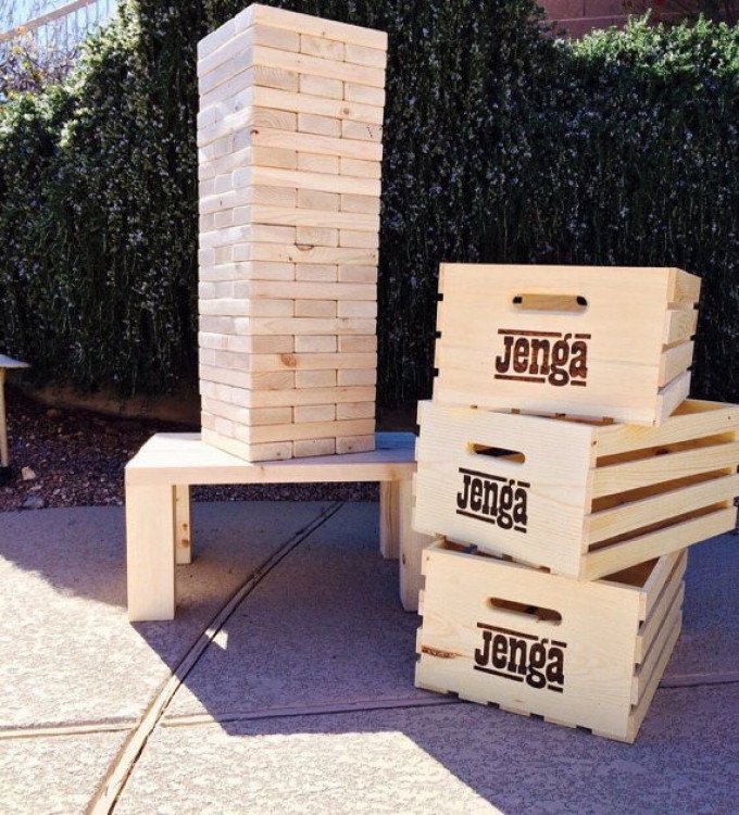 Yard Game Jenga