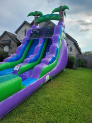 17ft Purple Paradise Waterslide